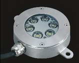 single color recessed underwater light 6X1W