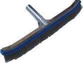 Stainless steel pool wall brush