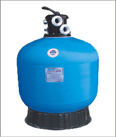 Top-mount valve sand filters T550-22"